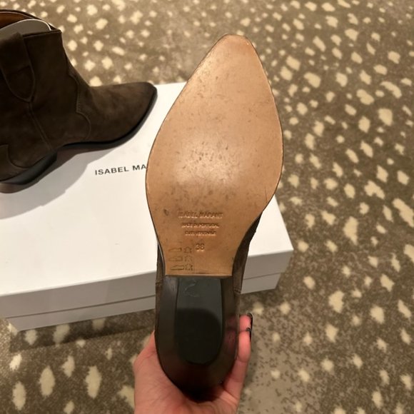 Isabel Marant Pointed-Toe Ankle Boots - Picture 2 of 4